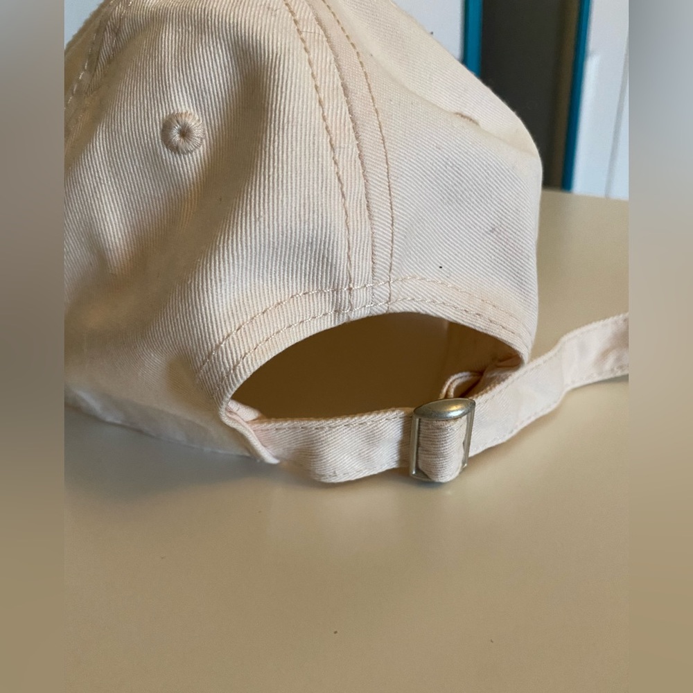 PACSUN hat. “Have a Nice Day” Light pink with light purple letters.